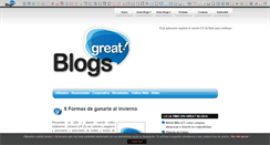 Desktop Screenshot of greatblogs.net